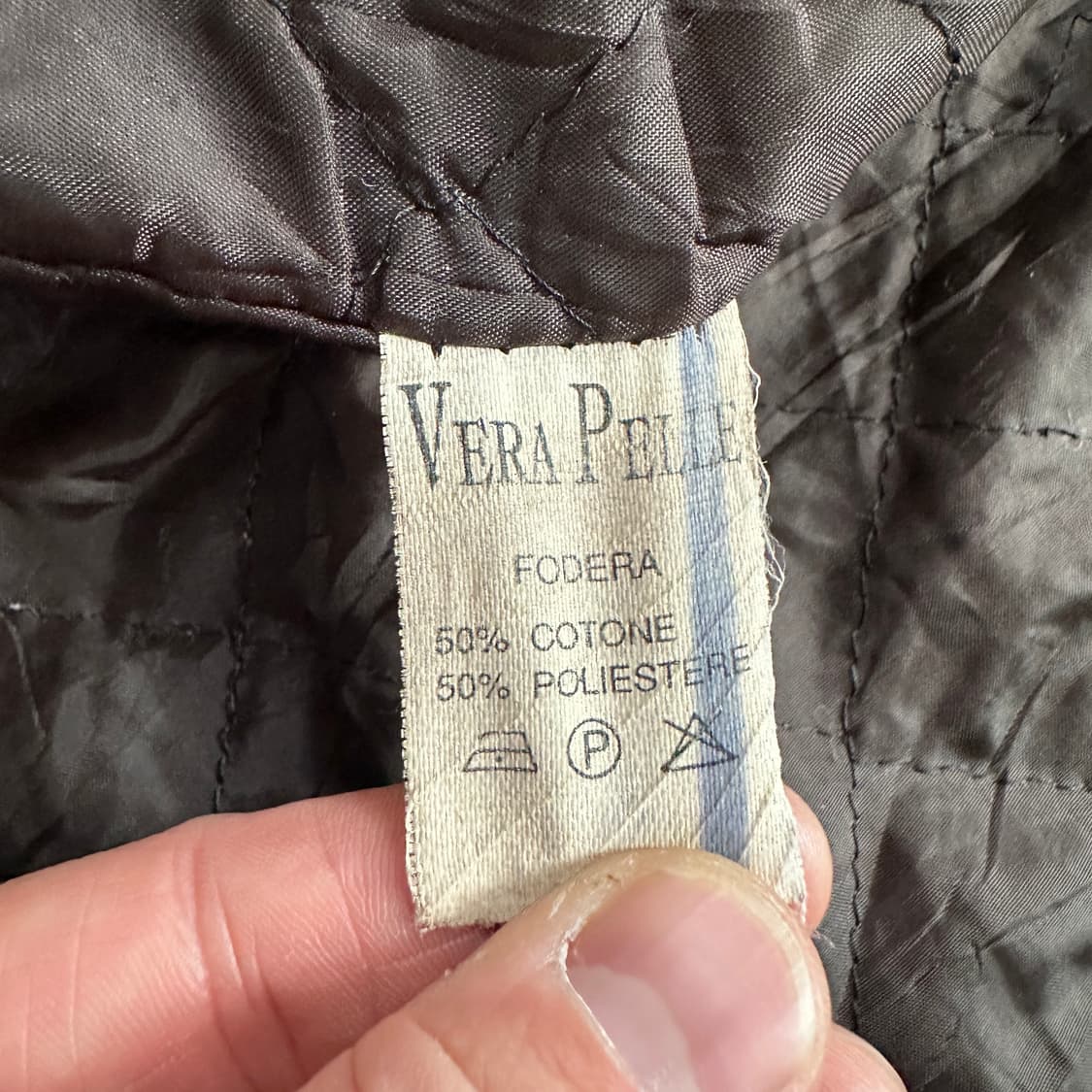 90s 이태리 생산 레더 스포츠 자켓 M 상품이미지7