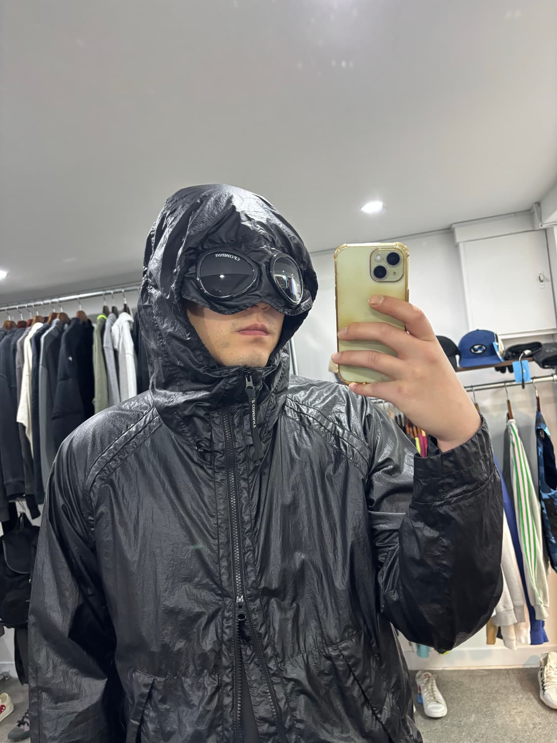 CP company NYBER 가먼트 다이드 고글 자켓  상품이미지6