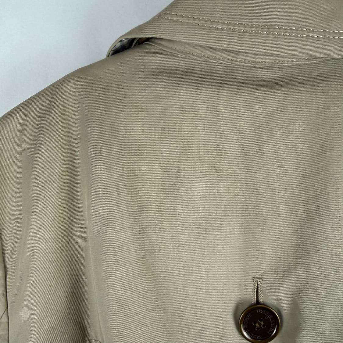 (36) 버버리 블루라벨 프로섬 베이지 트렌치 코트 베이지 상품이미지6