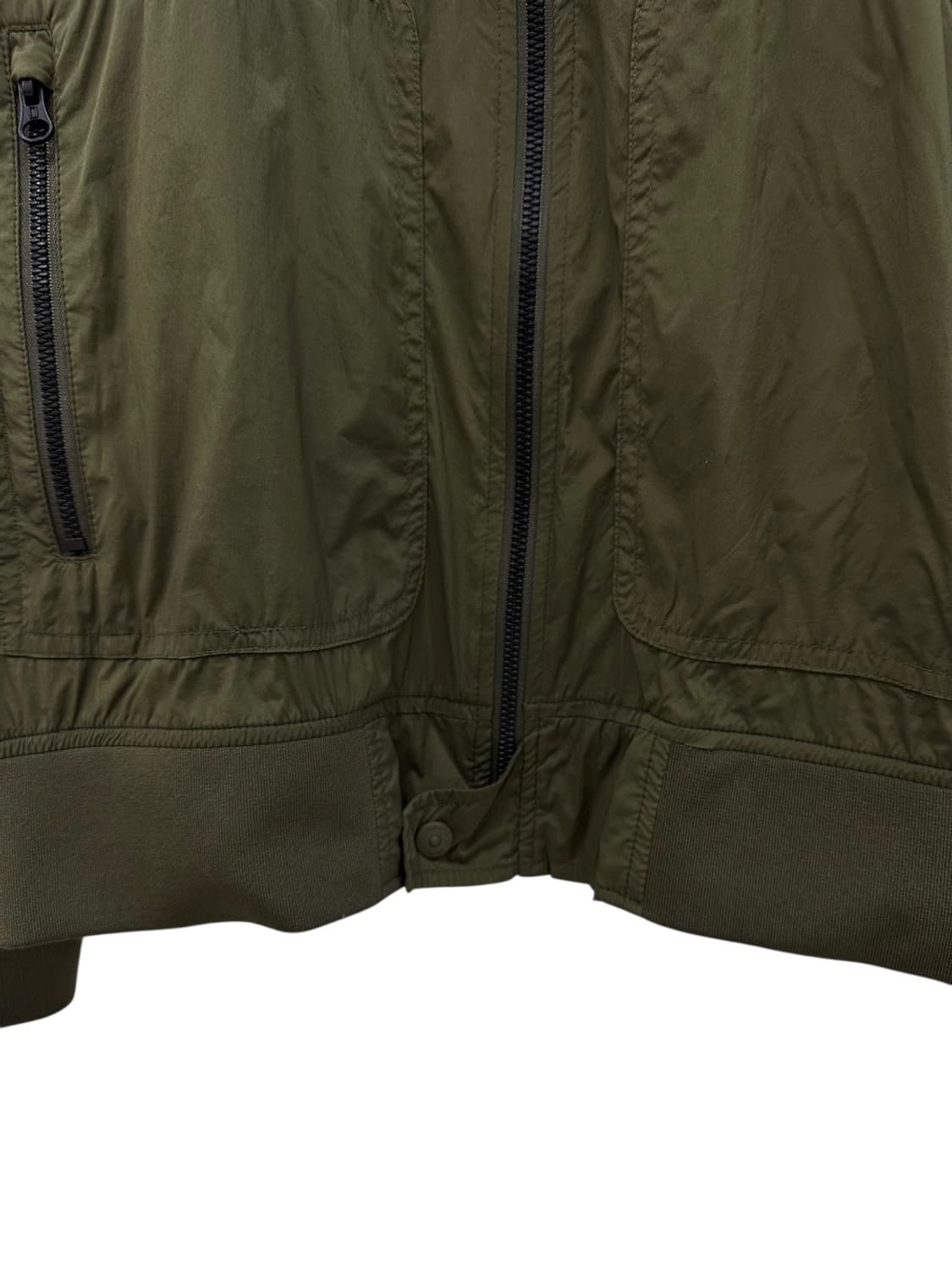 내셔널지오그래픽 나일론 자켓 카키 (L) 상품이미지6