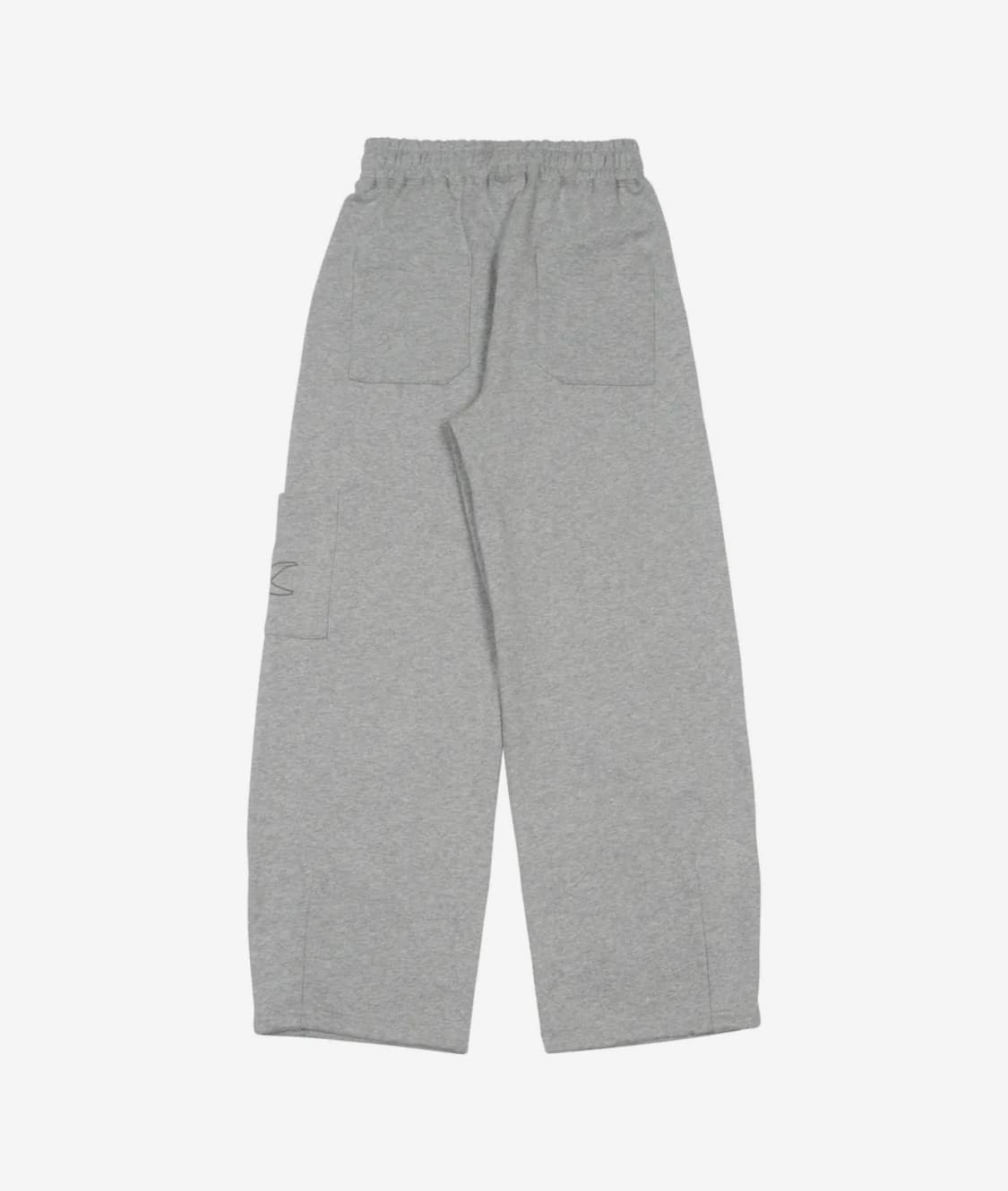 더콜디스트모먼트 카고 로고 스웨트 팬츠 그레이 M 상품이미지3