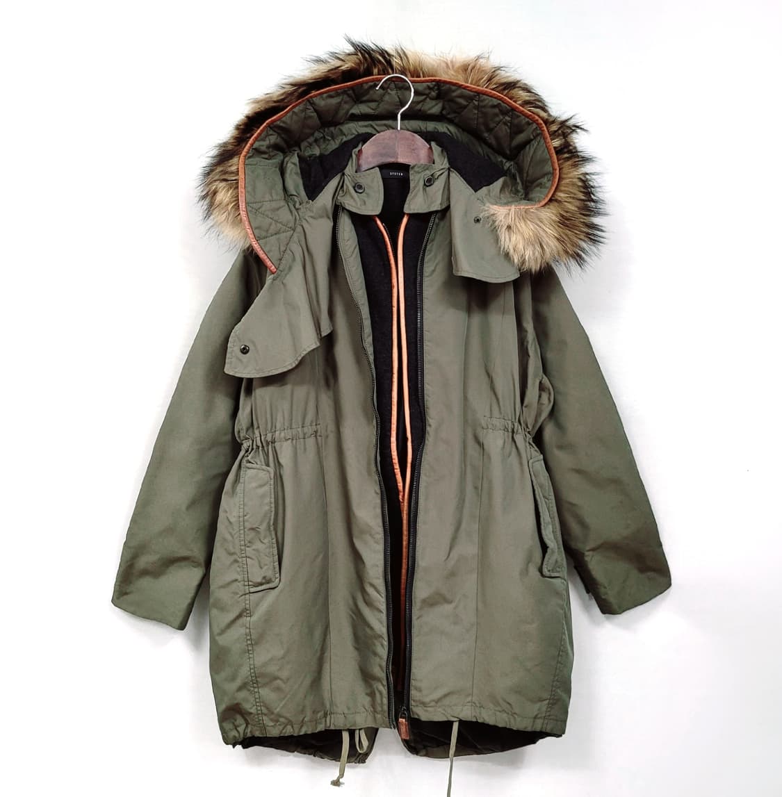 SYSTEM 시스템 2중겹 야상 점퍼 상품이미지1