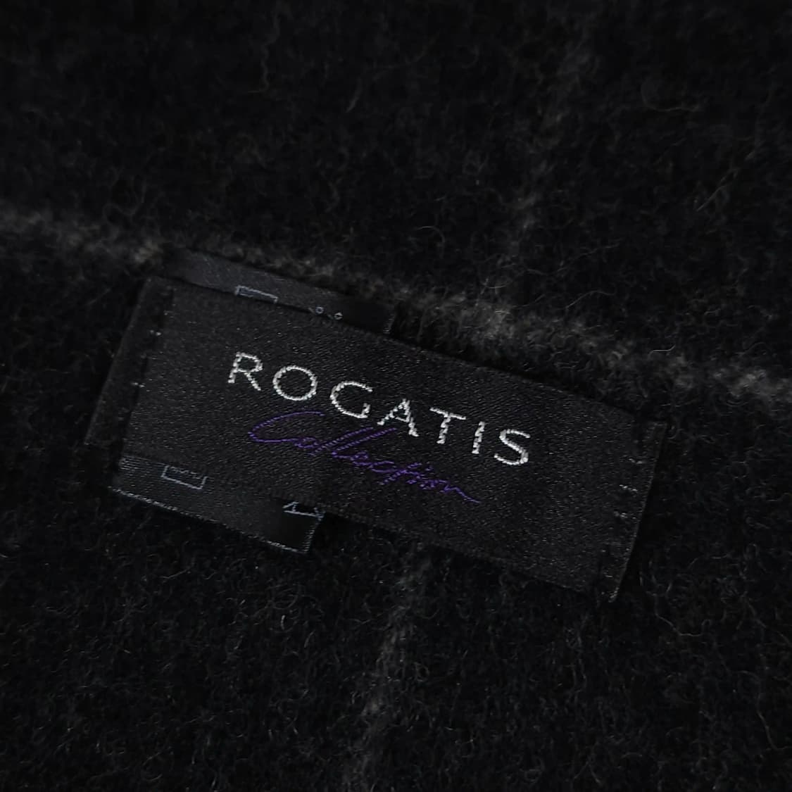 로가디스 캐시미어 머플러 목도리 차콜그레이 상품이미지3