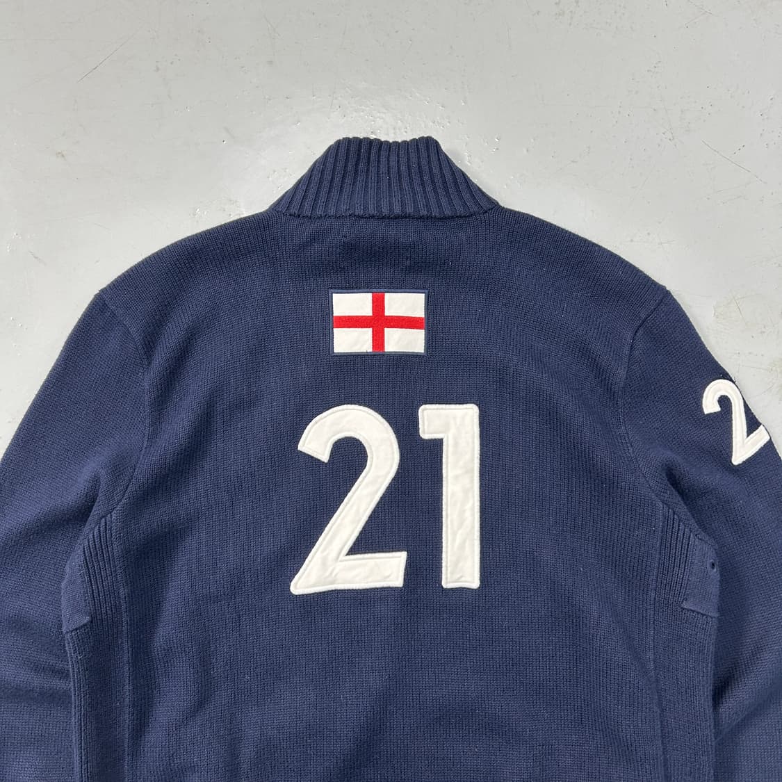 폴로 랄프로렌 잉글랜드 빅포니 니트집업  상품이미지5