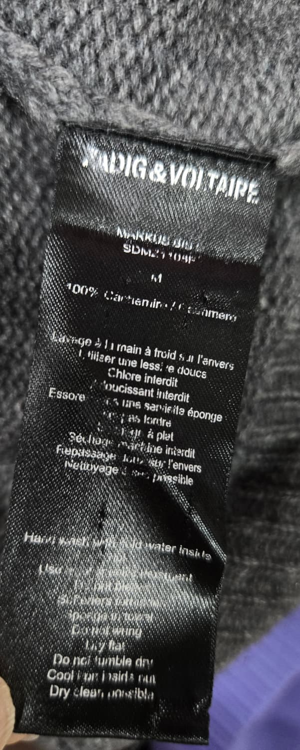 쟈딕앤볼테르 캐시미어 별니트 상품이미지7