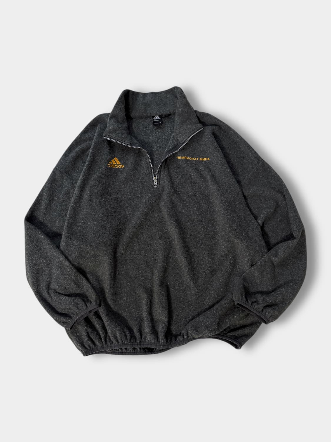 아디다스 x 고샤루브친스키 18fw 오버사이즈 하프집 플리스 자켓 상품이미지2