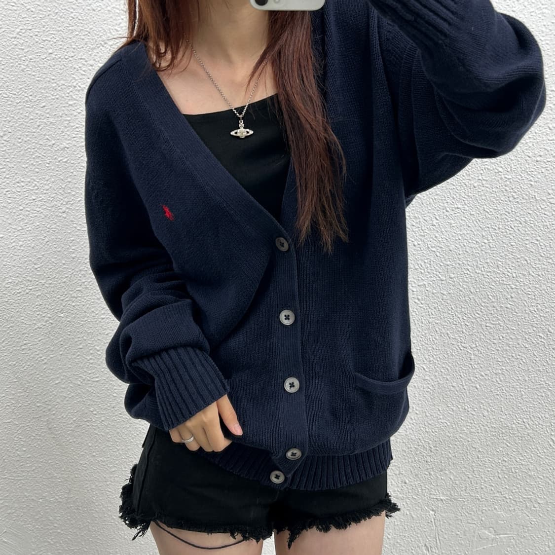 폴로 랄프로렌 레드포니 네이비 가디건 95 상품이미지2