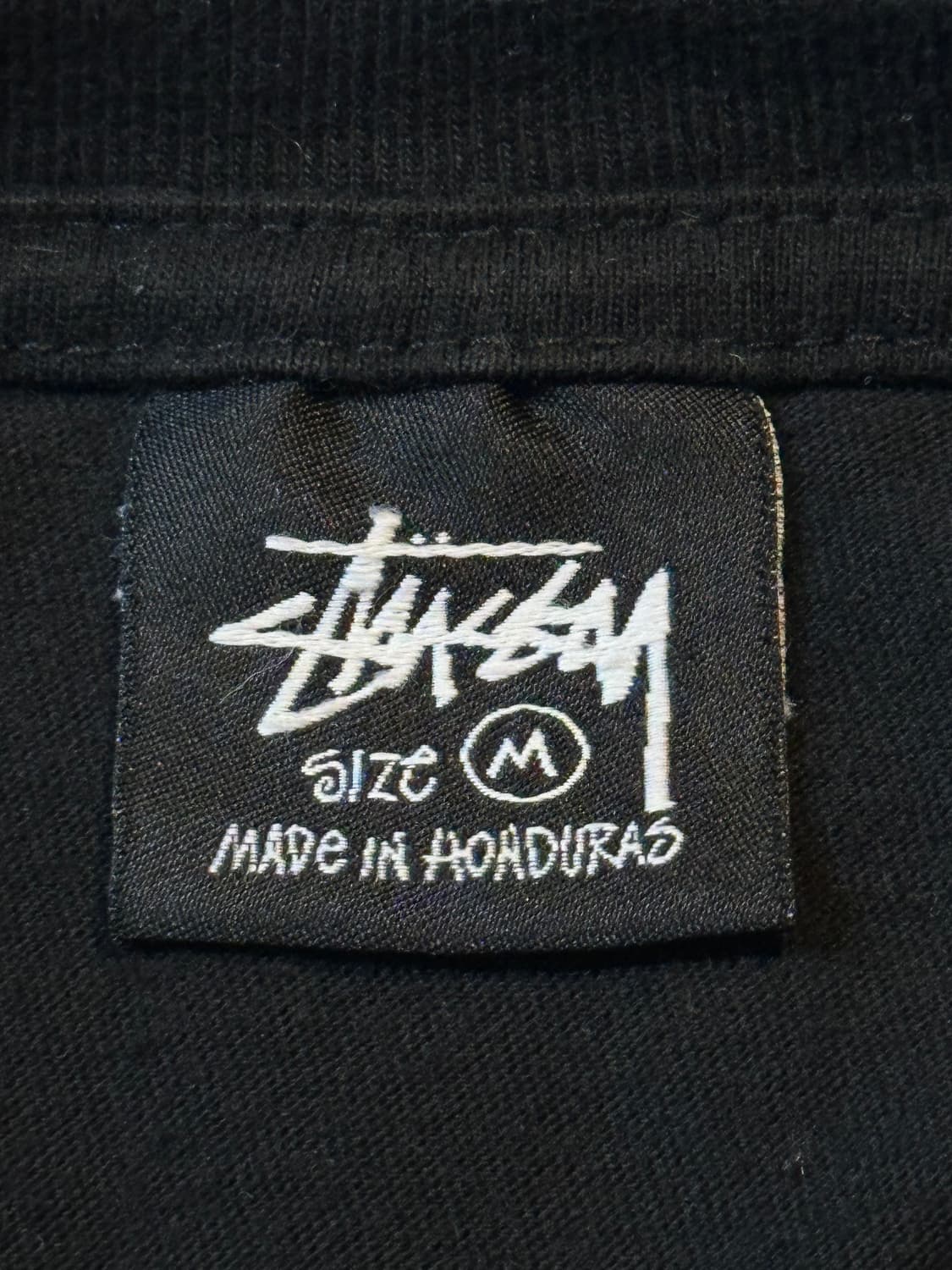 스투시 STUSSY 베이직 로고 롱슬리브 긴팔 블랙 상품이미지5