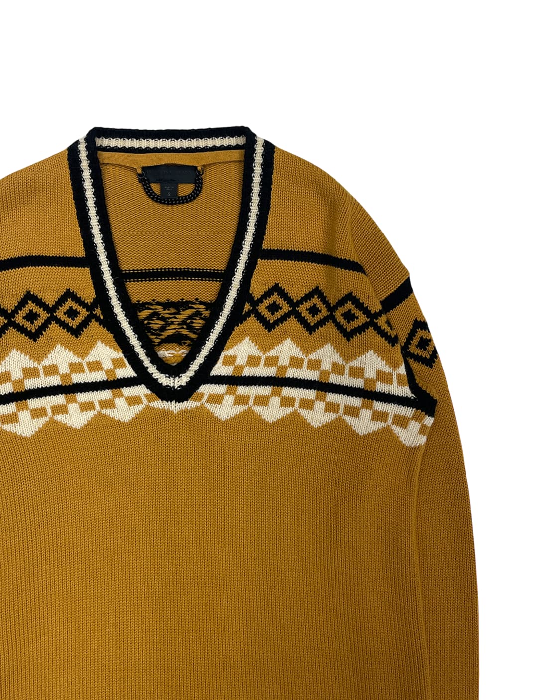 버버리 프로섬 by 크리스토퍼 베일리 12SS 에스닉 V넥 스웨터 상품이미지6