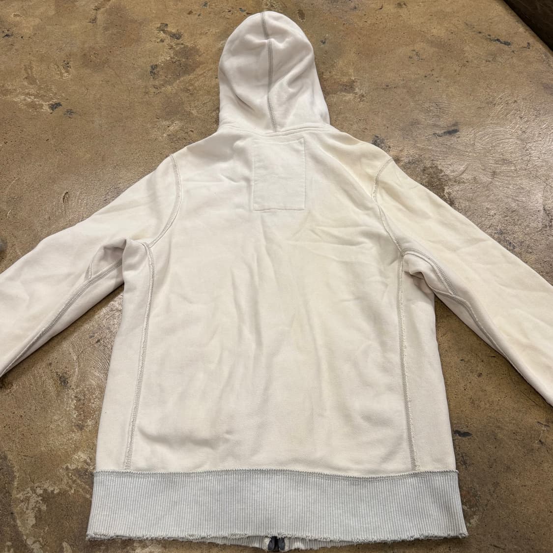 아베크롬비 화이트 후드집업 상품이미지4