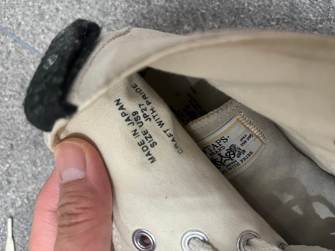 더블탭스 wtaps 270 하이 스웨이드 판매 상품이미지2