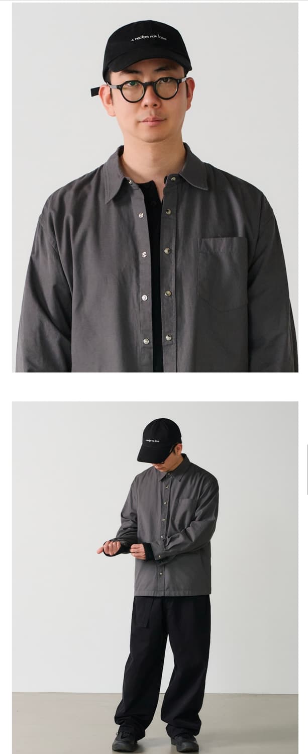 노운 미착용 새상품 흑배요리사 간귀 콜라보 모자 볼캡 검정색 NOUN 상품이미지8