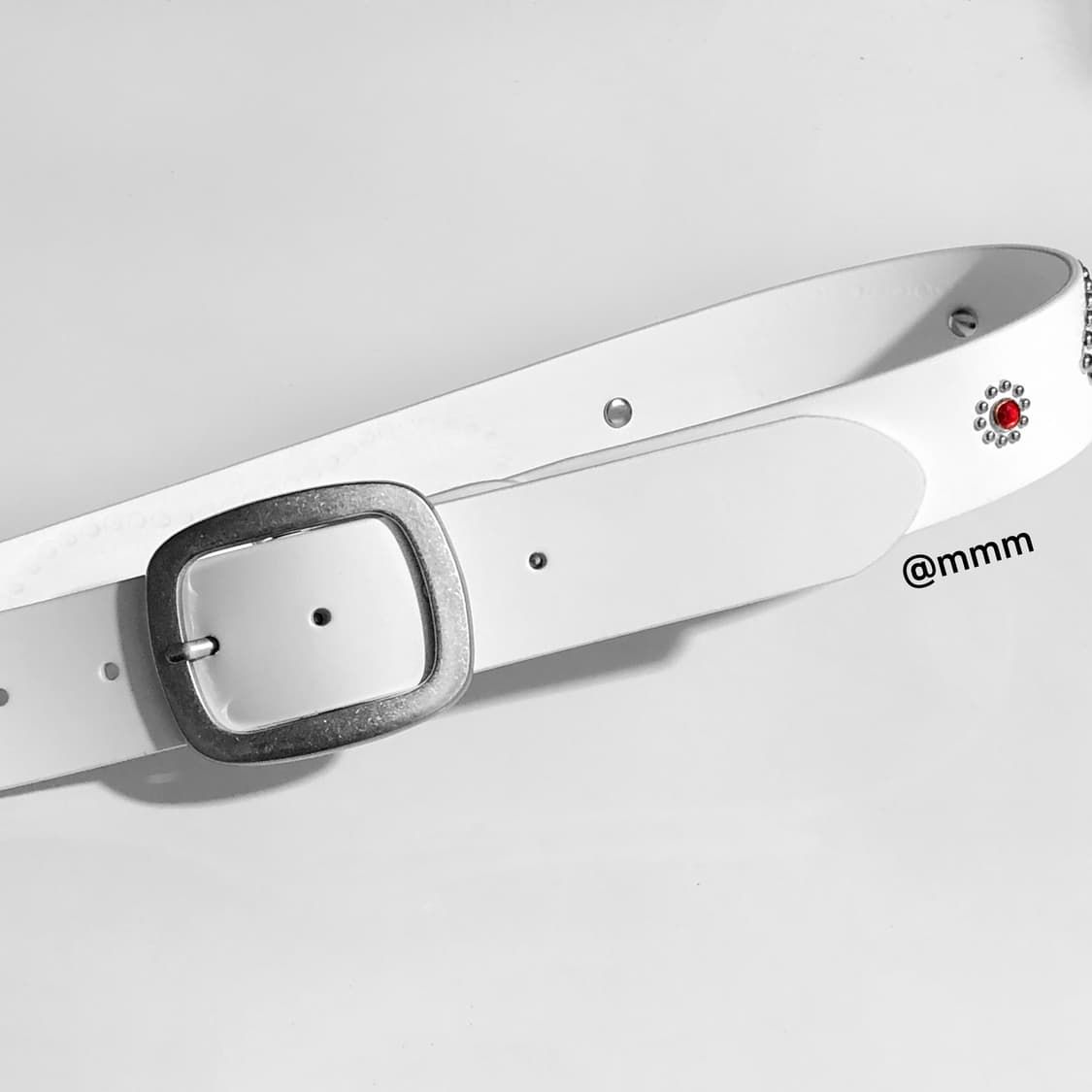 [Unisex] 잼스톤 빈티지 웨스턴 벨트 상품이미지5