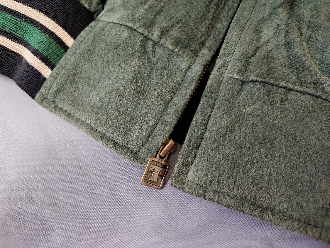 빈티지 디즈니 스웨이드 바시티 자켓(L) 상품이미지4