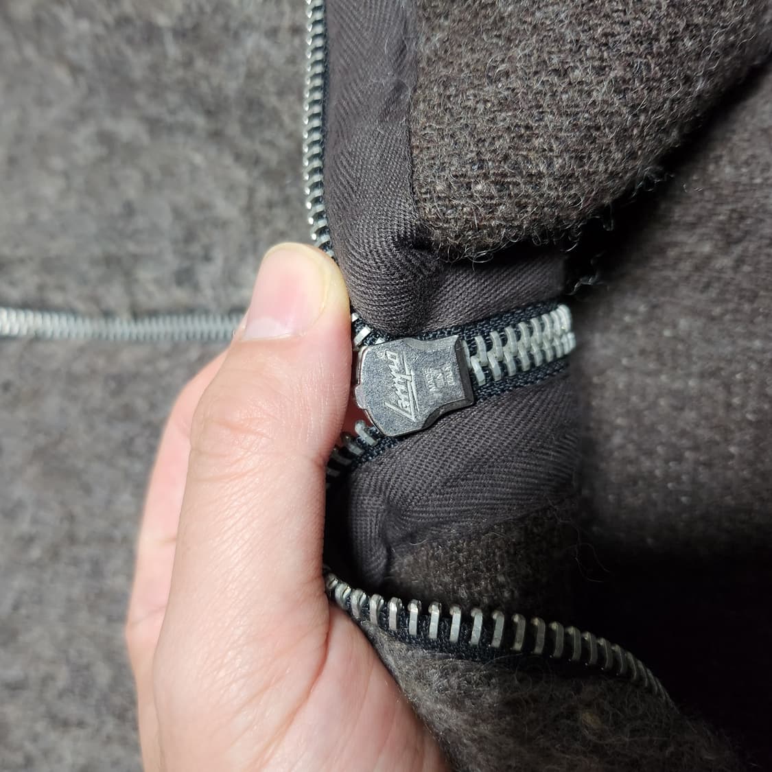 아워레가시 모헤어 풀집업 후디 our legacy full zip up 상품이미지4