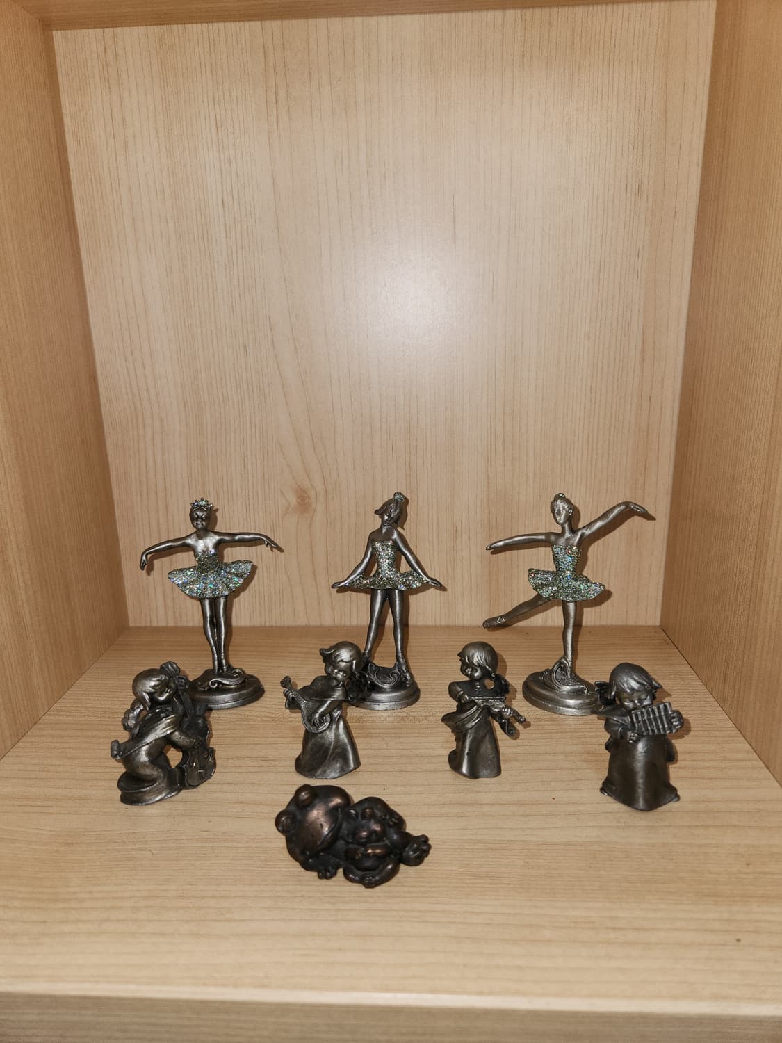 주석 발레리나 악사 개구리 소품 인형 상품이미지2