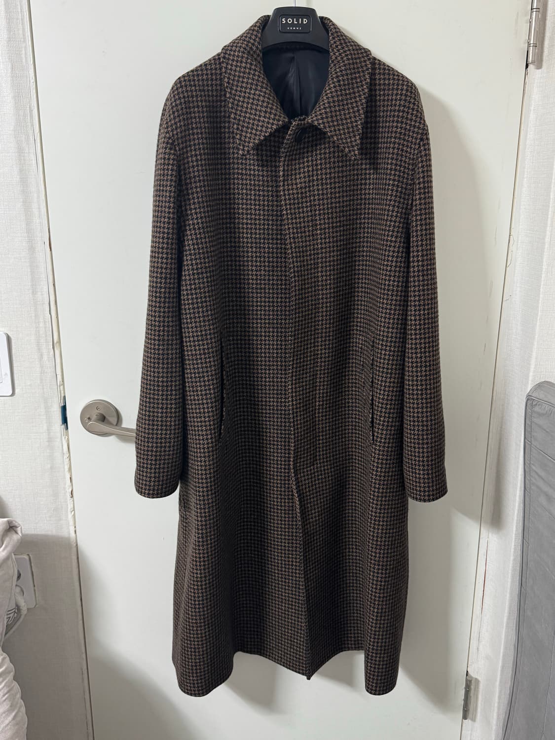 mngu(밍구) 체크 발마칸 L 상품이미지1