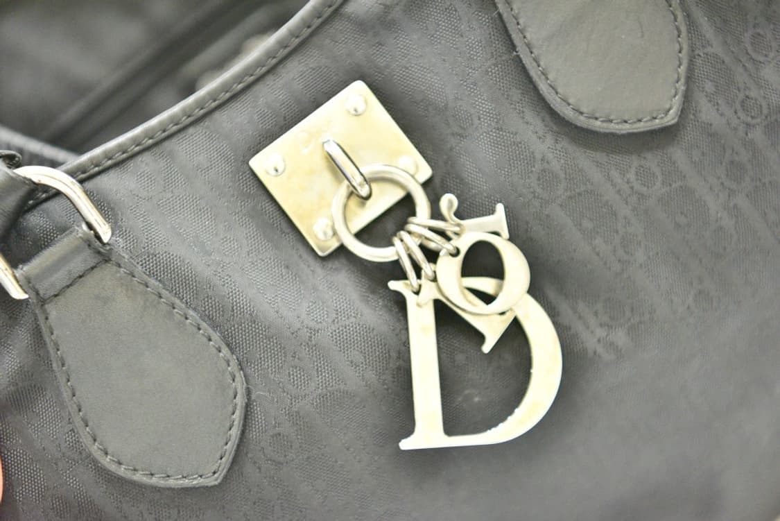 디올 트로터 패턴 나일론 로맨틱 토트백(정품) 상품이미지6