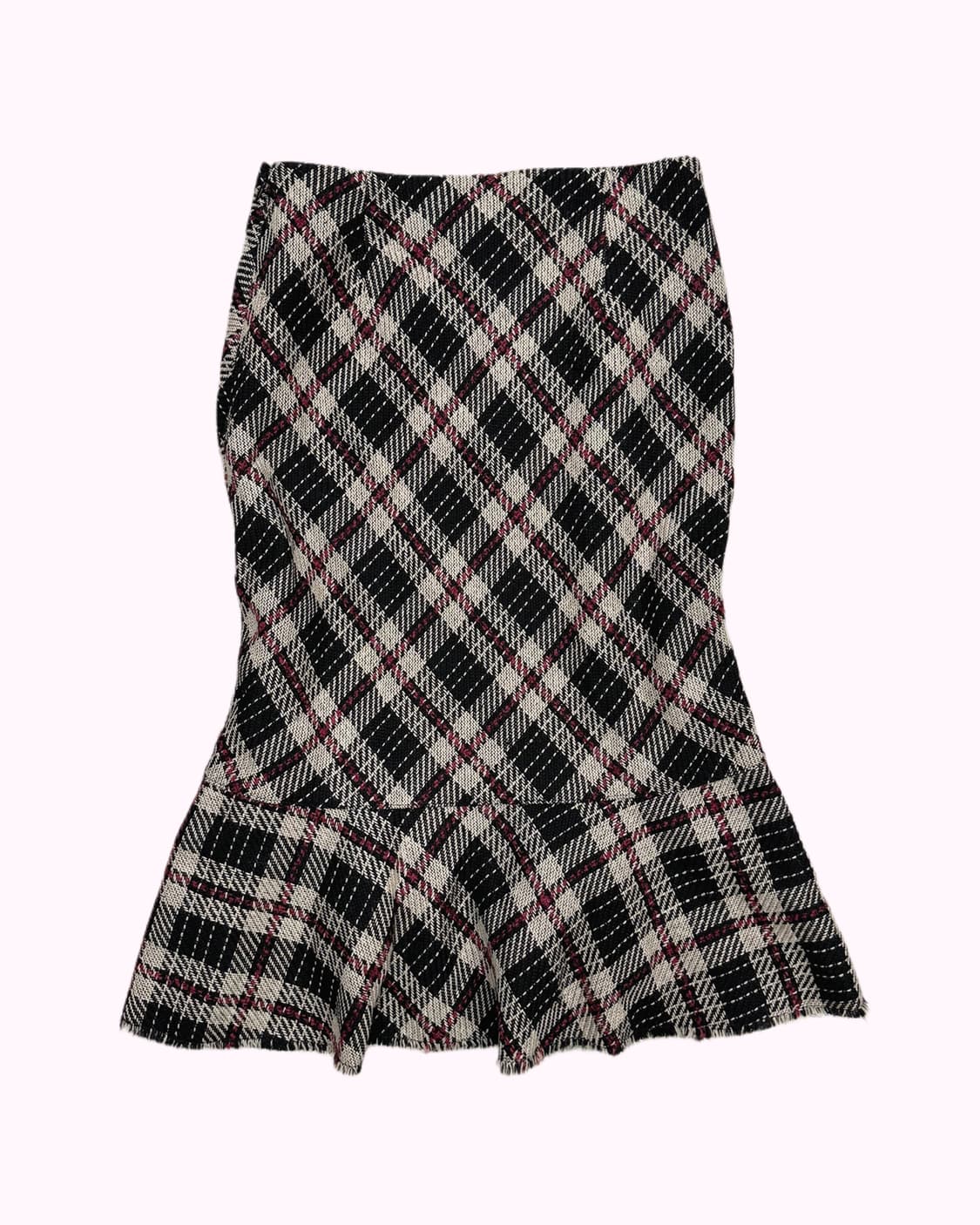 THE GINZA check pattern tulip skirt 상품이미지4