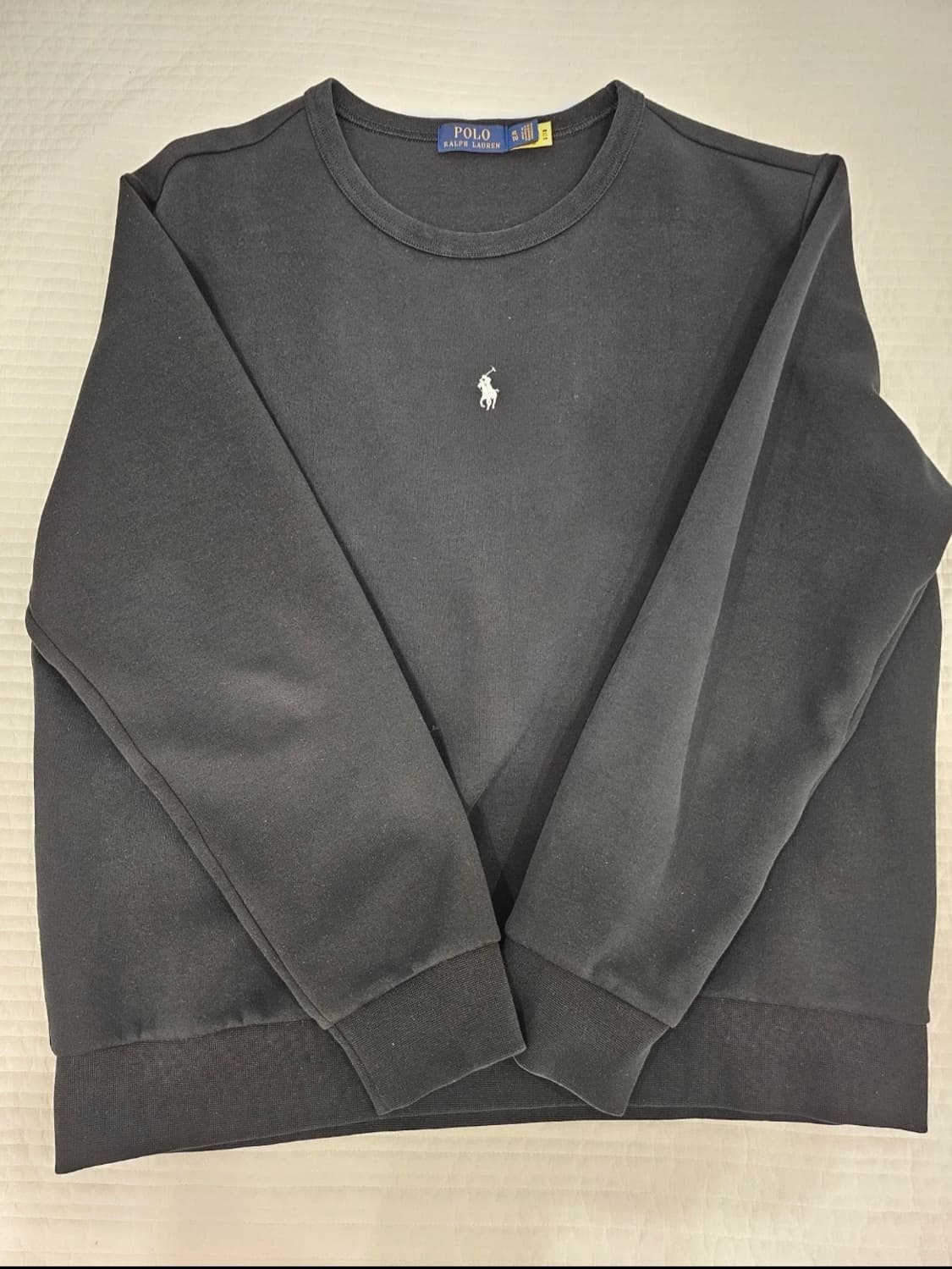 폴로 더블 니트 크루넥 스웨트 상품이미지1