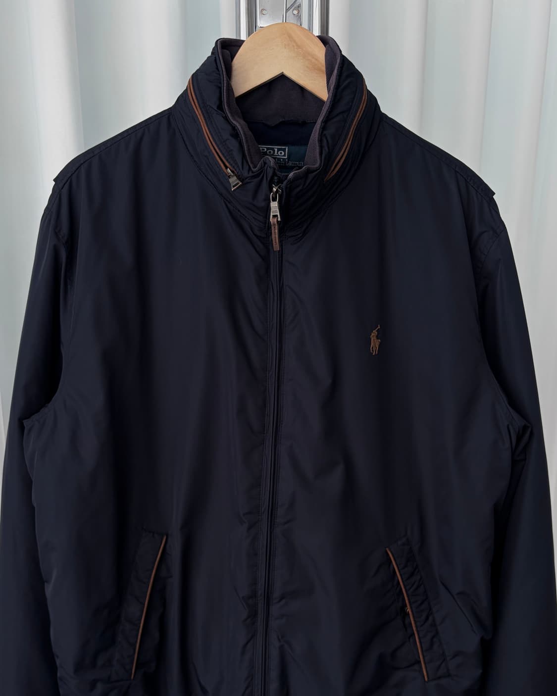 [L]폴로 랄프로렌 폴리쉘 바람막이 자켓 navy 상품이미지4