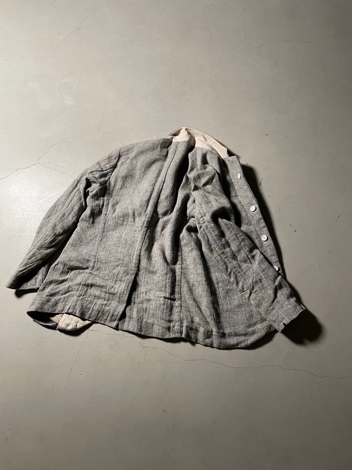  제로에잇서커스 Wool Linen Blend 2-Piece Jacket 상품이미지3