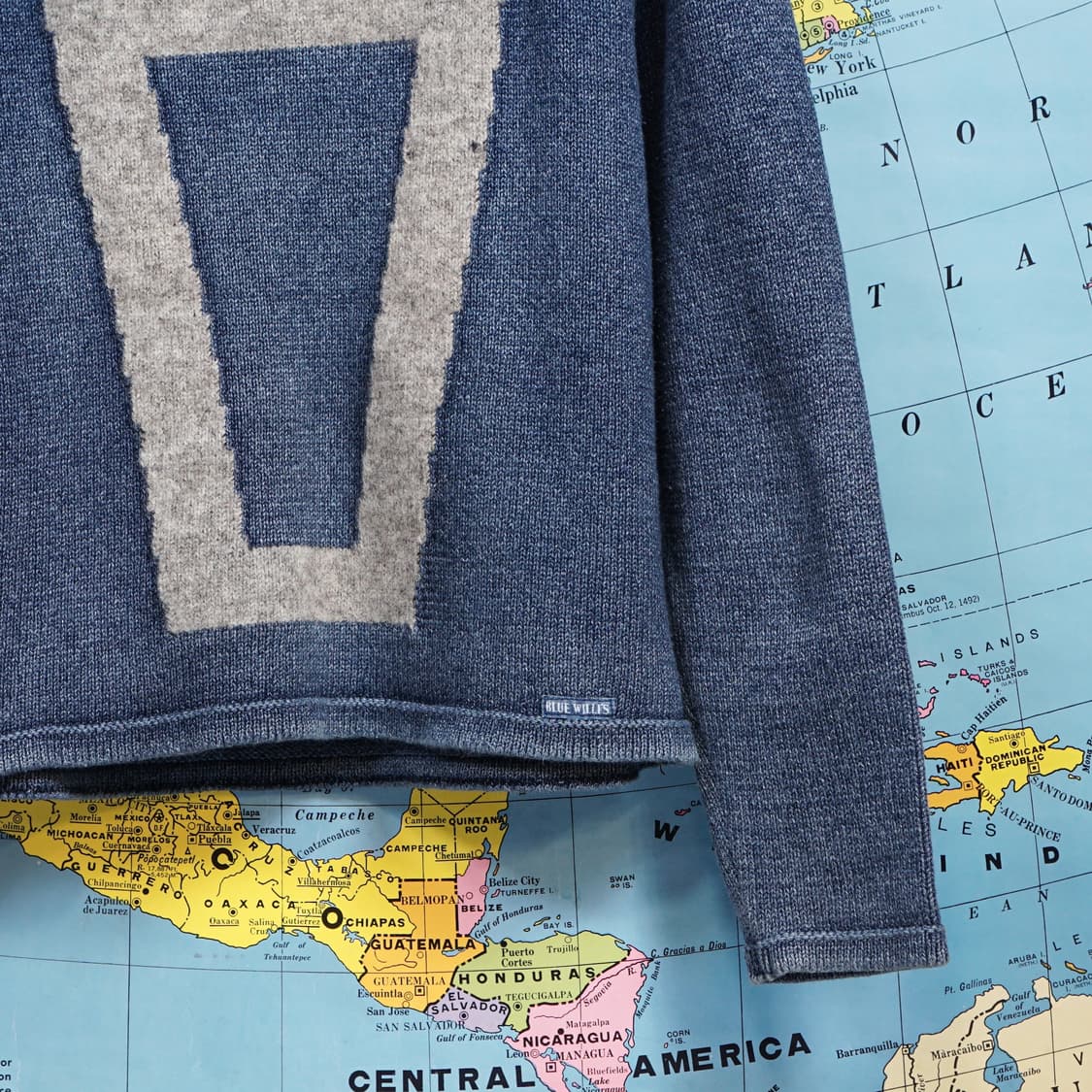 덴마크 Blue Willis 인디고 니트 상품이미지3