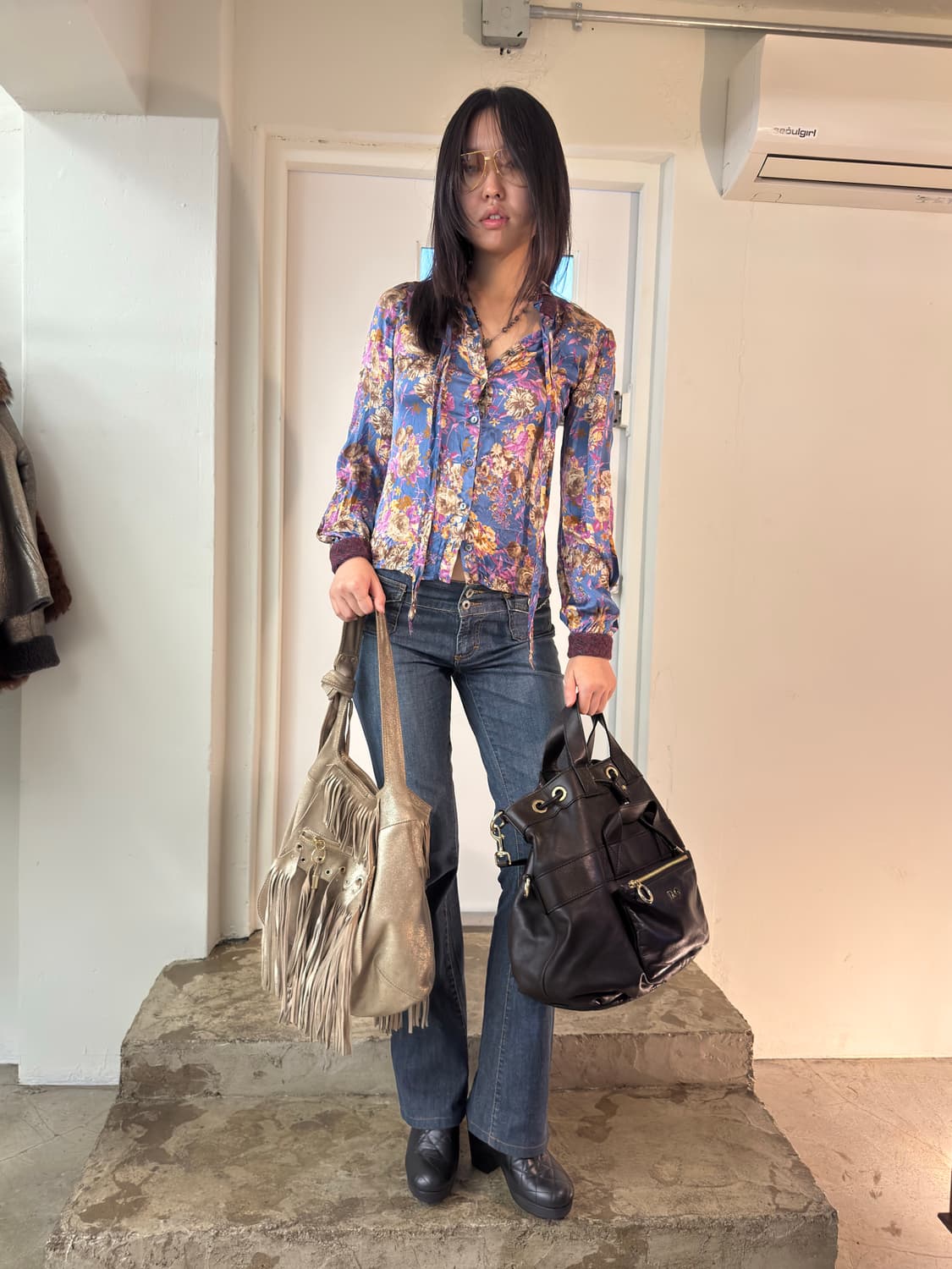 Dolce&Gabbana Floral Silk Blouse/ 38 상품이미지2
