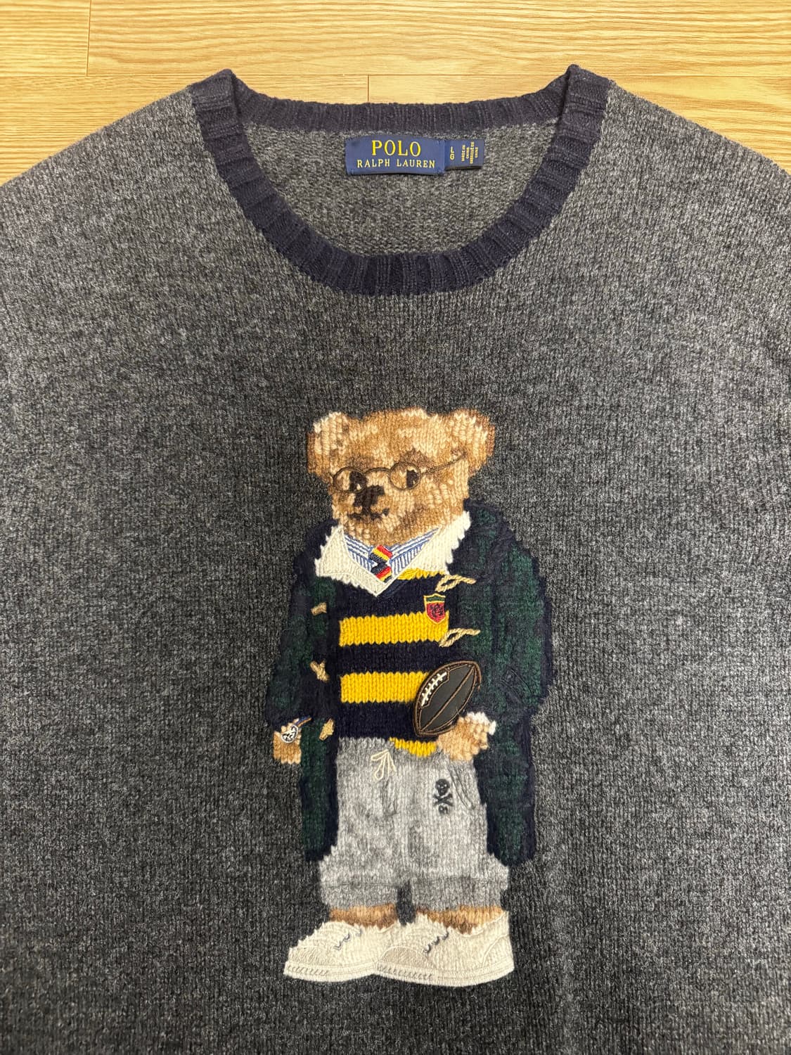 폴로 랄프로렌 해리포터 베어 니트 그레이 L 상품이미지2