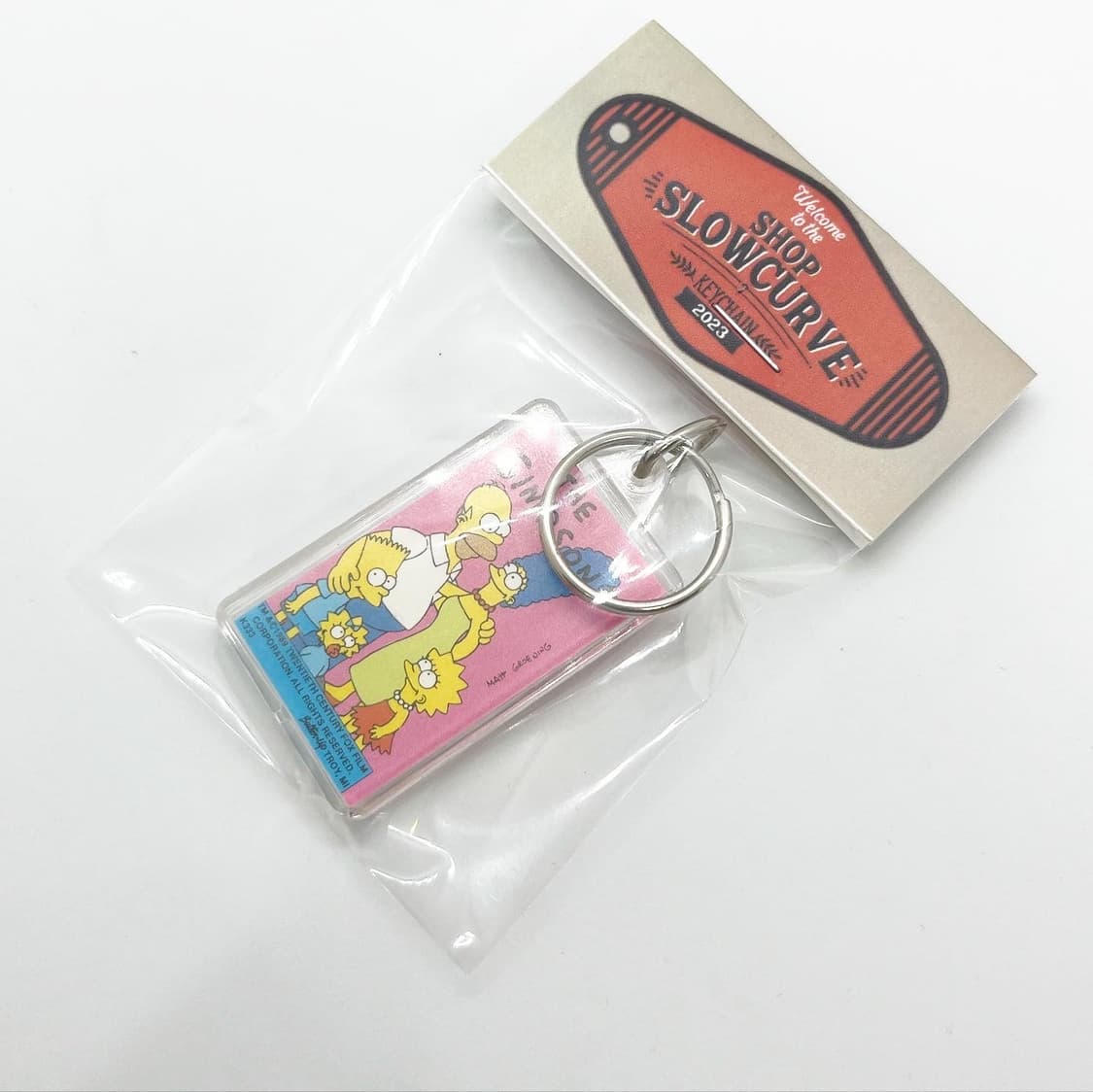 심슨 핑크키링 😀 상품이미지2