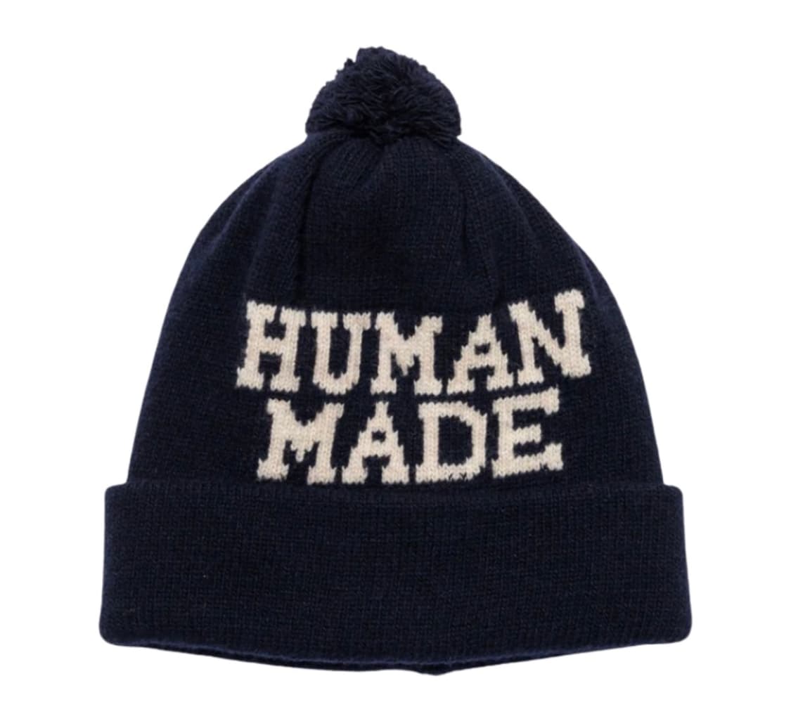 휴먼메이드 팝 비니 네이비 상품이미지1