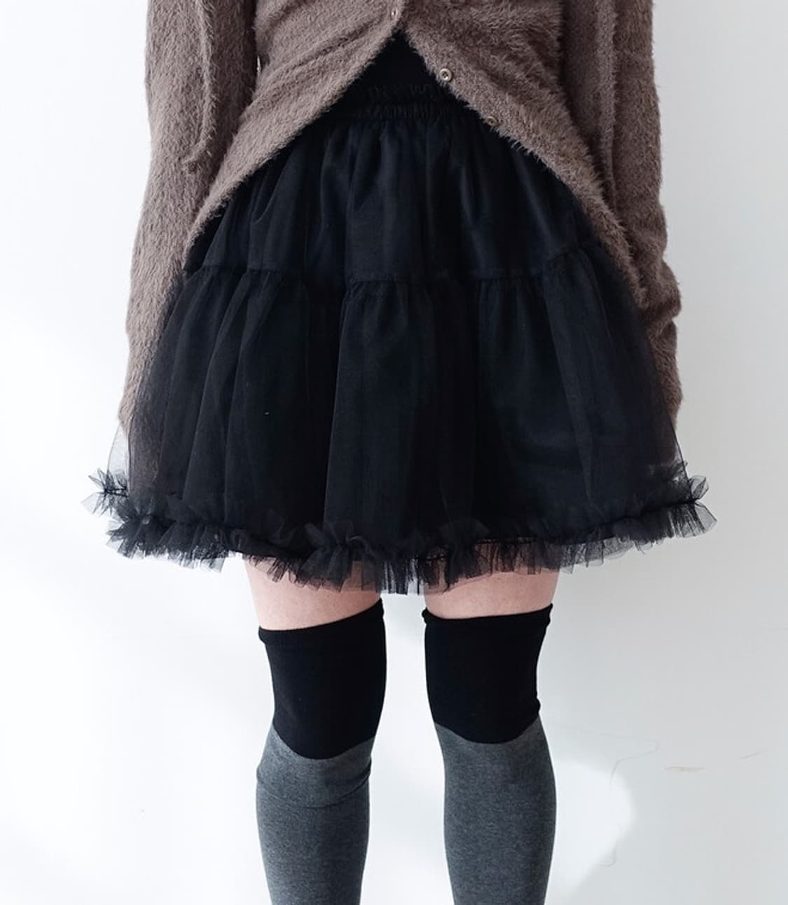 faerie bouncy frill sha skirt 상품이미지6