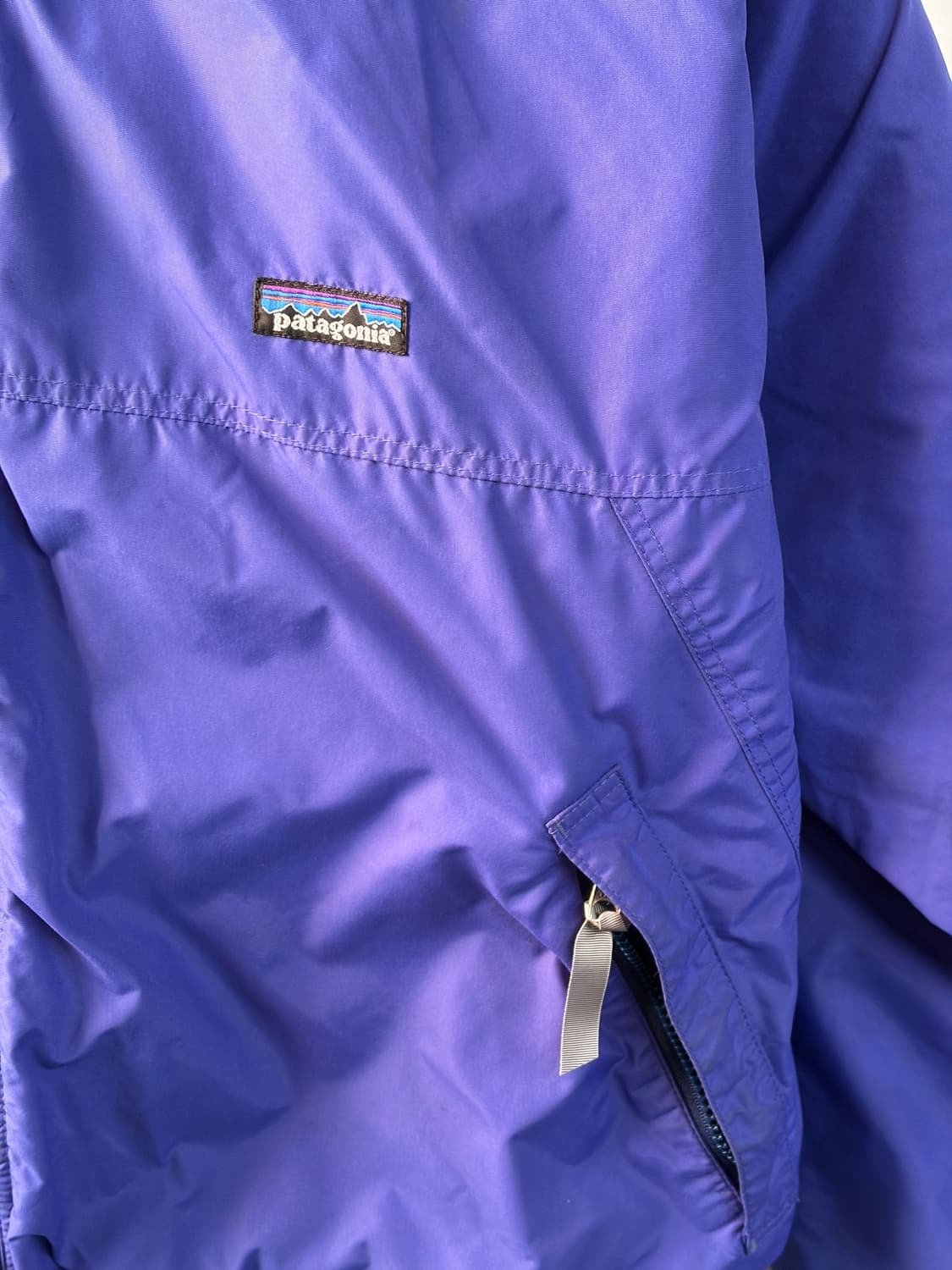 1995 파타고니아 쉘드 신칠라 자켓 퍼플  상품이미지2