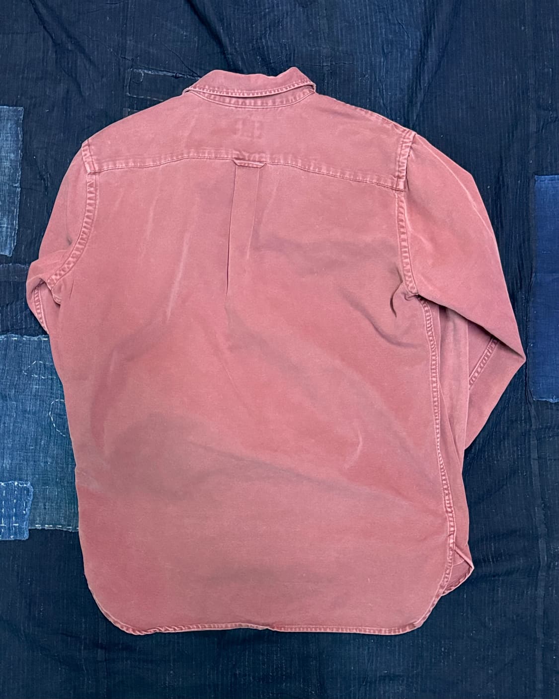 리바이스 가먼트다잉 코튼 셔츠 L 상품이미지6