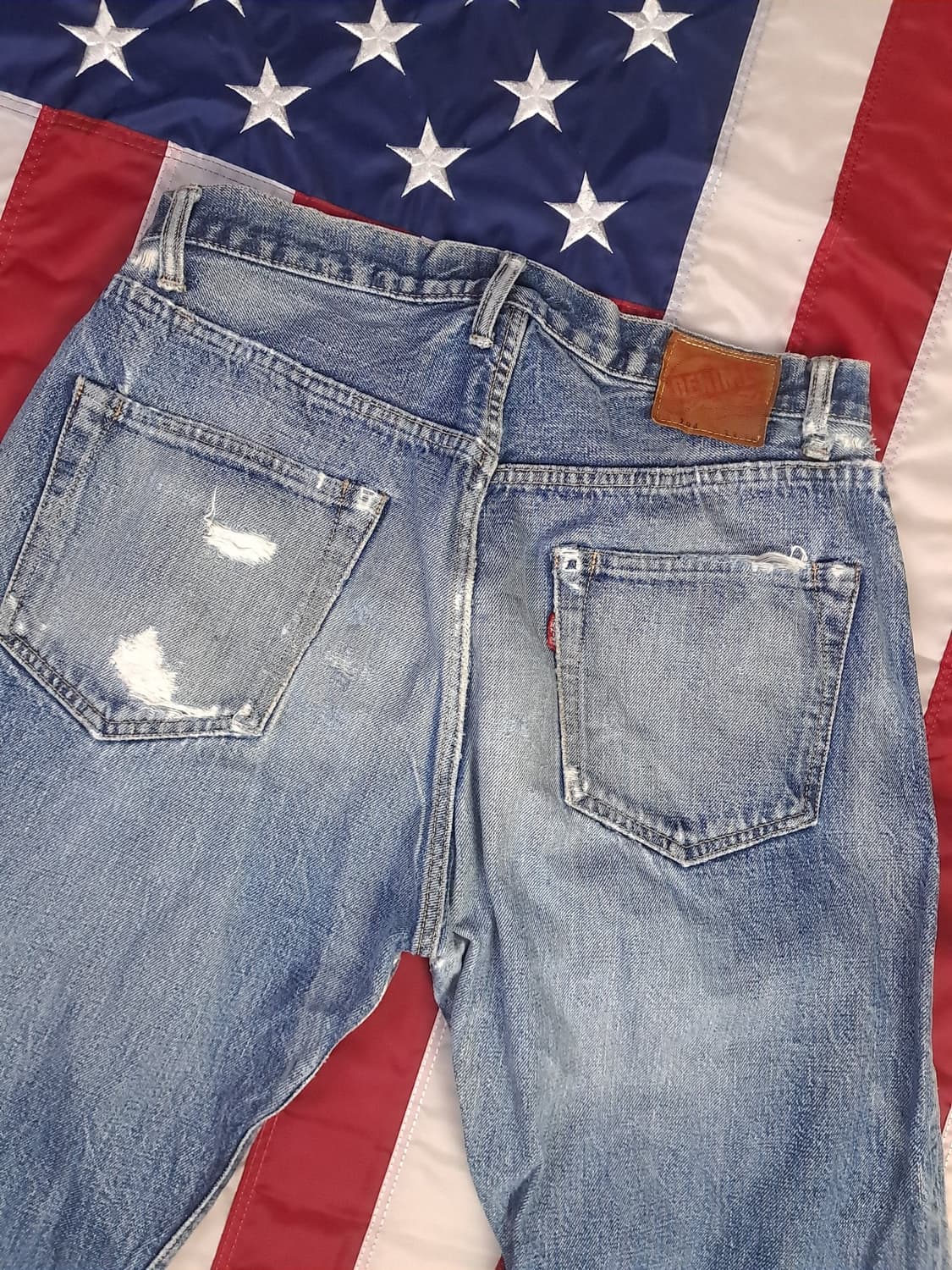 오리지날 일본판 Denime 드님 Lot794 셀비지 데님진 상품이미지2