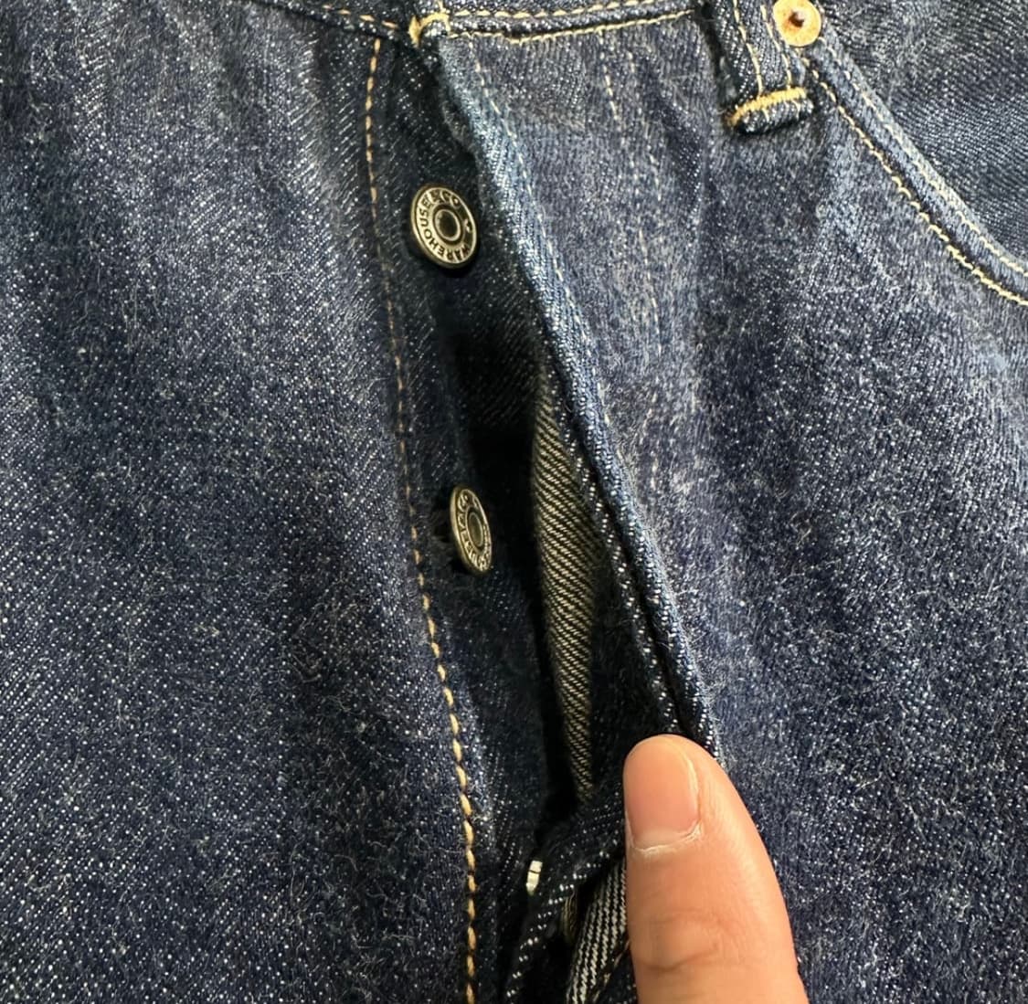 웨어하우스 lot.1000 셀비지 데님팬츠 상품이미지6