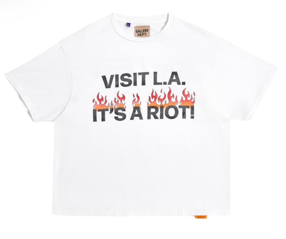 갤러리디파트먼트 VISIT L.A. 티셔츠 상품이미지1