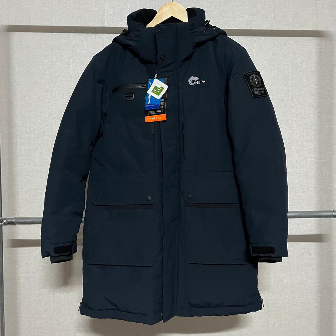 네파 네이비 패딩 점퍼 100 (택o 새상품) 상품이미지1