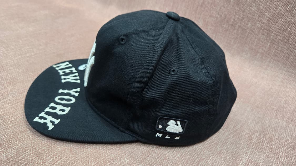 뉴욕 양키스 미키마우스 블랙 스냅백 모자 상품이미지2
