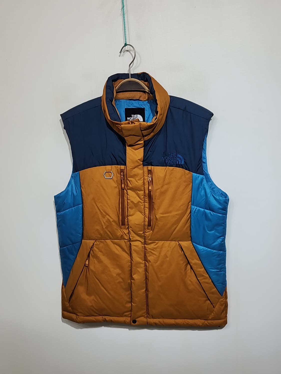 (100) 노스페이스 구스다운 패딩조끼 배색 거위털 베스트  상품이미지1