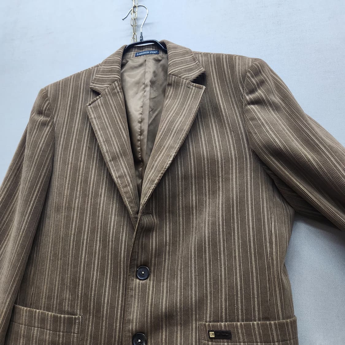 런던포그 코듀로이 빈티지 블레이저 자켓 95(L) 상품이미지3