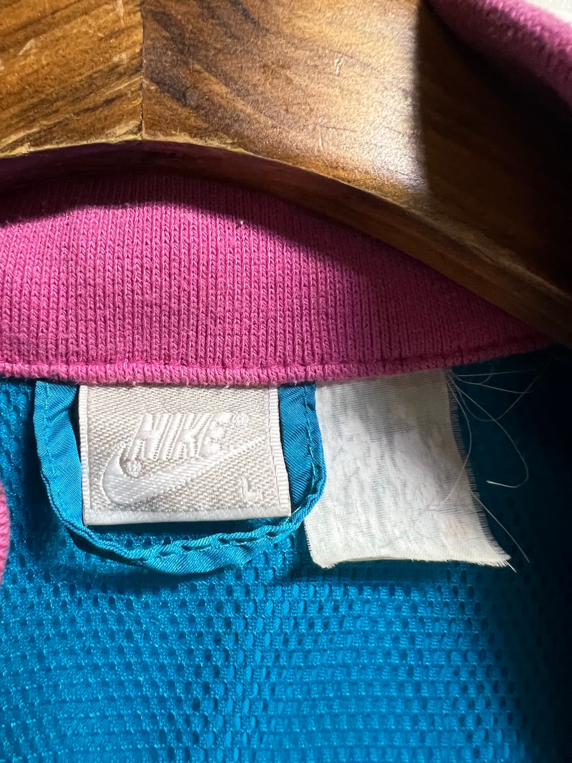 나이키 바람막이 조끼 블루/핑크 상품이미지4