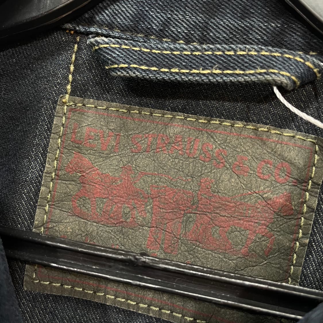 Levi’s Dark Indigo Trucker 상품이미지7