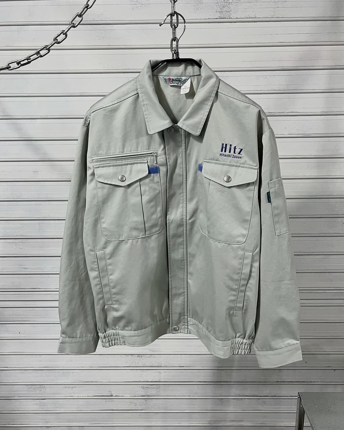 Jichodo Hitachi Zosen work jacket 상품이미지2