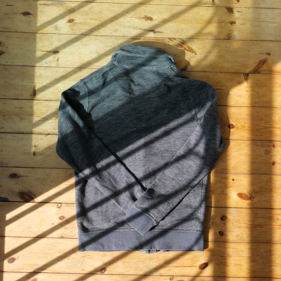 BACK NUMBER 스웨트 숄카라 가디건  상품이미지2