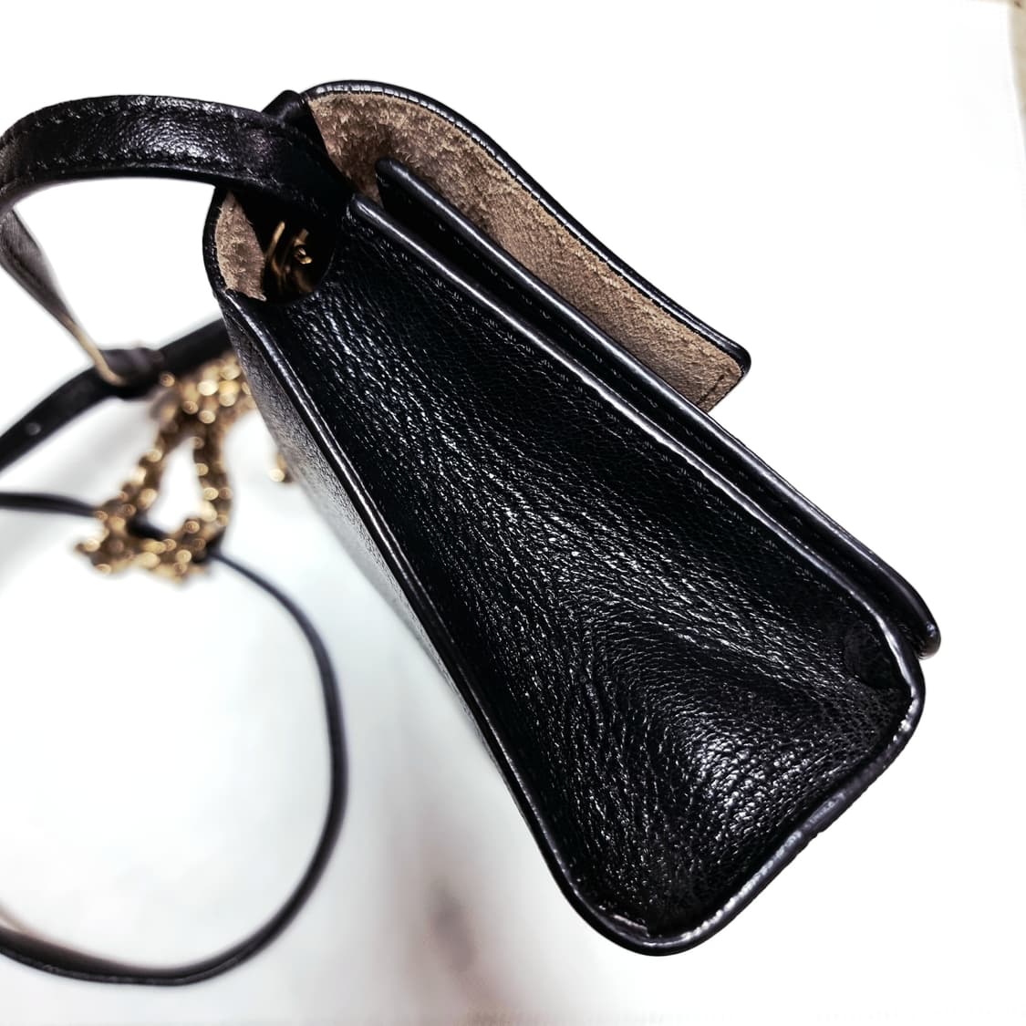 지미추 레더 체인 숄더백 미니백 투웨이백 가방 핸드백 /상태좋음 상품이미지5