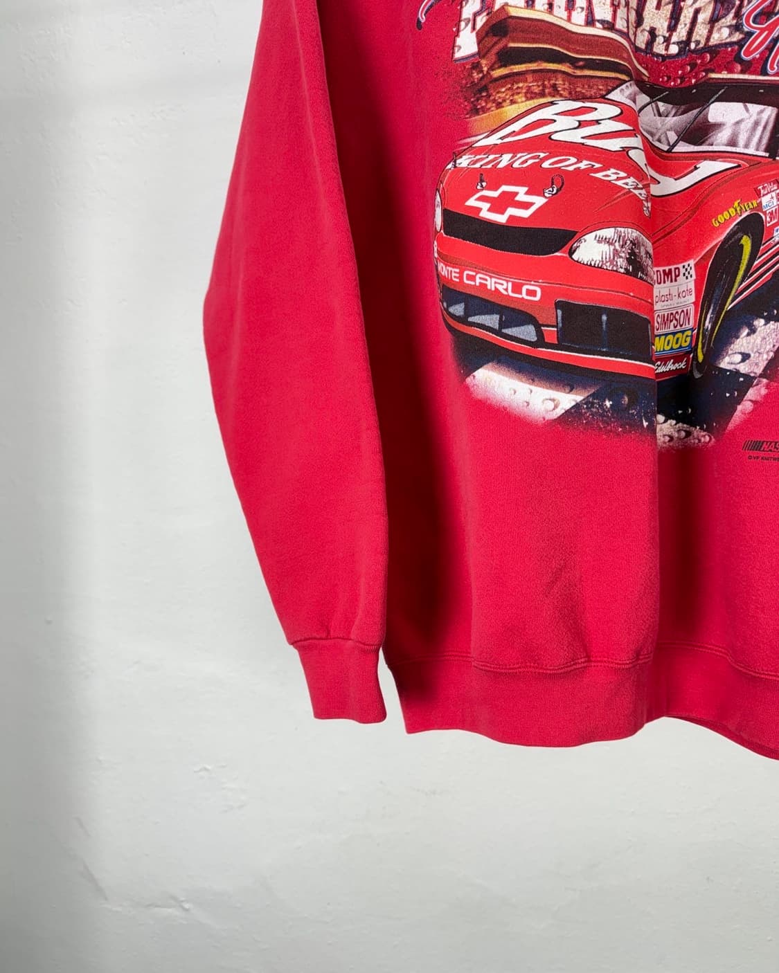 하세 체이스 어센틱 90s 레드 네스카 스웻 셔츠 상품이미지4