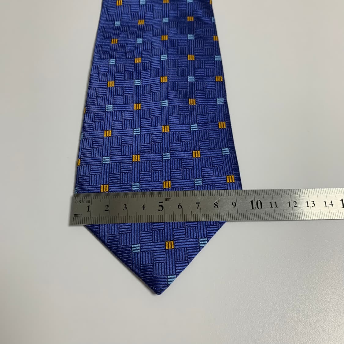 버버리(BURBERRY) 신형라벨 최상급 명품넥타이 체크무늬 9.4cm 상품이미지10