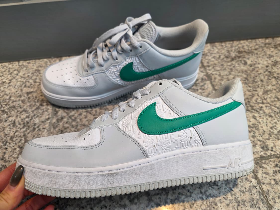 나이키 에어 포스 1 '07 퓨어 플래티넘 스타디움 그린 상품이미지4