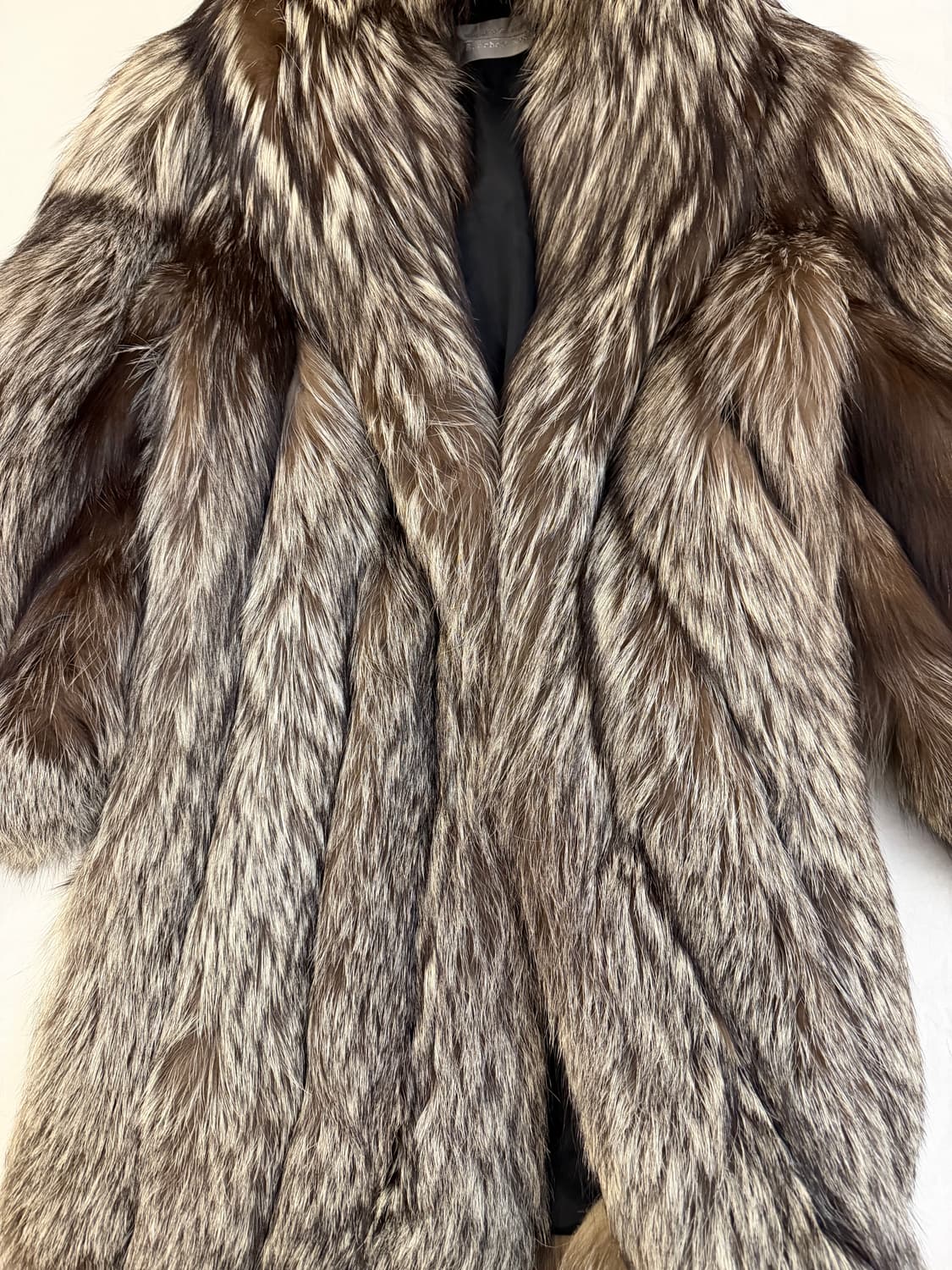 SAGA FOX 사가폭스 여우털 믹스컬러 퍼 자켓 상품이미지2